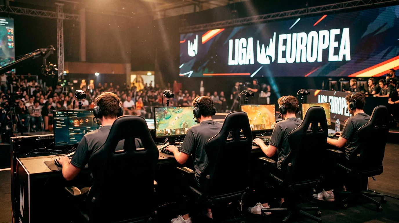 Equipos españoles del LEC compitiendo en League of Legends: escena profesional